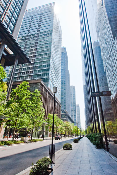 Marunouchi office buildings Tokyo