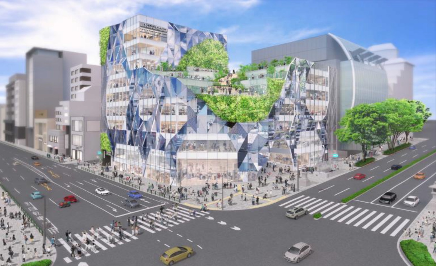 Design for new Harajuku retail building released – JAPAN PROPERTY CENTRAL