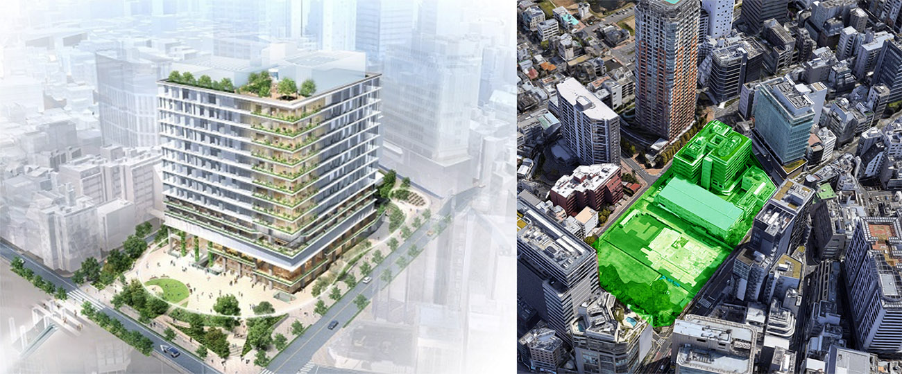 New mixeduse apartment building for Shibuya 1Chome Address JAPAN